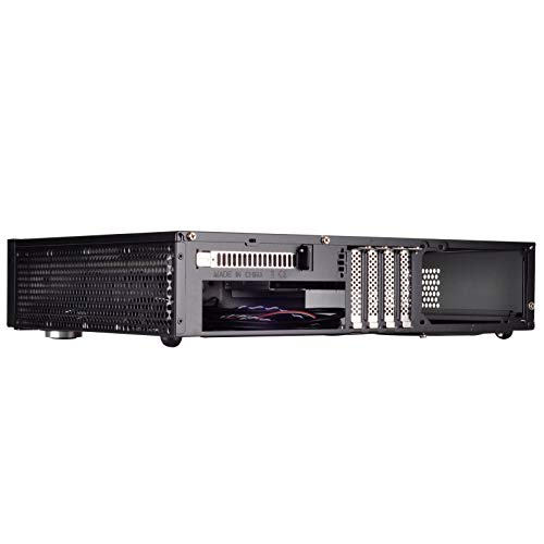 Gabinete Silverstone Technology Milo ML04 Type-C para PC de Medios, Micro ATX, Aluminio, Frontal Gris con Puerto USB-C miniatura 6