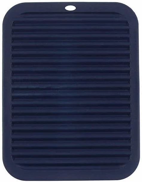 Gourmet Classics 5-Piece Grilling & Kitchen Set with Silicone (Navy Blue)