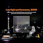 RunCam Phoenix 2 Micro FPV caméra 1000TVL FOV 155° Super Global WDR Cam freestyle de jour et nuit avec 2.1mm Objectif 4:3/16:9 Interruptible pour FPV Drone, etc.