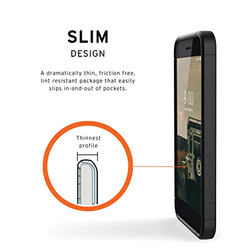 Urban Armor Gear Uag Lg K8S/Lg K8/Lg Tribute Empire Scout Feather-Light Rugged [Black] Military Drop Tested Phone Case #TOP3