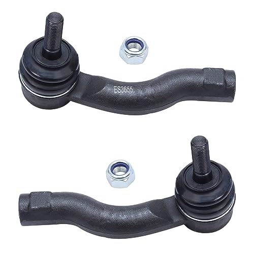 Image of Detroit Axle - Front End 14pc Suspension Kit for 2001-2005 Toyota Rav4 2002 2003 2004, 2 Lower Control Arms, 2 Lower Ball Joints, 4 Inner & Outer Tie Rods, 4 Front Rear Sway Bars, 2 Boots, Replacement