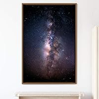 Framed Canvas Wall Art Beautiful Landscape Canvas Prints Home Artwork Decoration for Living Room,Bedroom - 16x24 inches