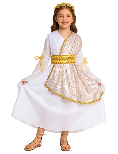 Fairy Sassy Little Girls �z���C�g�S�[���h �M���V���̏��_ �g�K�_�h���X ���[�}�̉����̗t�̉ԗ֕t�� (11-12�΁A�S�[���h)