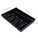 Cash Register Drawer Insert Tray, Portable Cash Money Tray Money Organizer Storage Box Currency Till Replacement for Shop