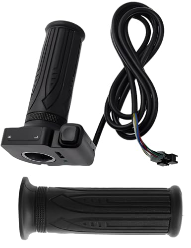 Frautumnther 36V Throttle Grip Fit for Dyu D3F D2F C3 C4 Ebike/Jetson Bolt Pro Electric Bike/Jetson Atlas Fat Tire/ANCHEER with High Definition Voltage Display and Cruise Control Function