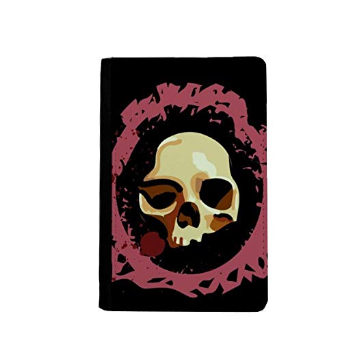Porte-passeport Halloween classique multicolore de 3.7 x 5.8 inch pour étui de voyage rond
