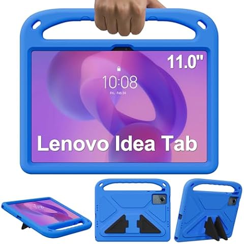 GOZOPO Etui do Lenovo Idea Tab 11" 2025 (TB336FU, TB336ZU), lekkie i odporne na wstrząsy z uchwytem Stojak dla dzieci Etui do tabletu Lenovo Idea Tab 11" - niebieski
