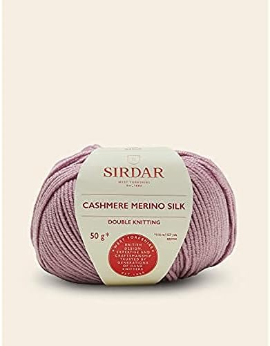 Sirdar Cashmere Merino Silk DK Double Knitting, Meadow Green (421), 50g