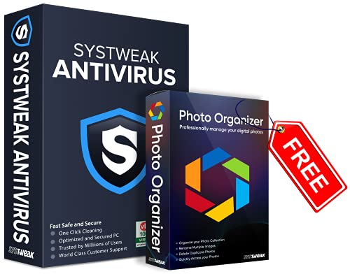 image for Systweak Antivirus for Windows 1 PC, 1 Year | Threat Protection, Inter