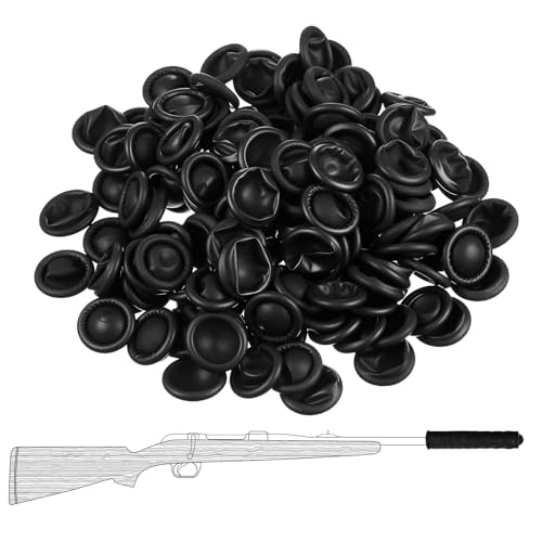 Acellegic 200 Pcs Muzzleloader Rifle Muzzle Cover Caps