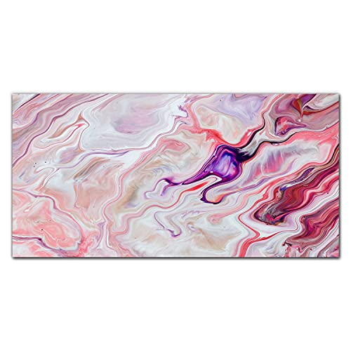 Impression sur verre acrylique 100x50cm tableau décoration murale Waves Abstraction