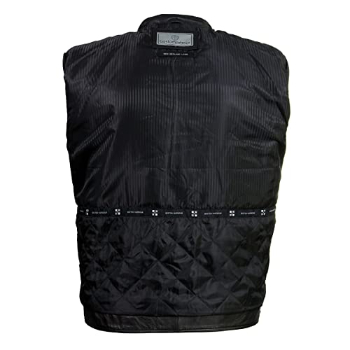 Boston Harbour 1.0 Men's Black New Zealand Lamb Leather Fashion Car Coat Jacket SFM18994