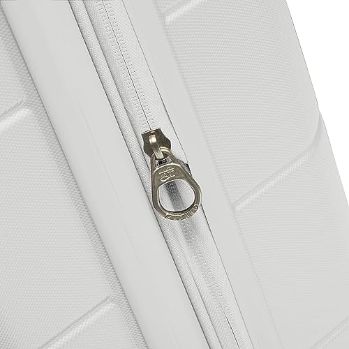 Image of American Tourister Stratum 2.0 Expandable Hardside Luggage with Spinner Wheels, Checked-Large, White
