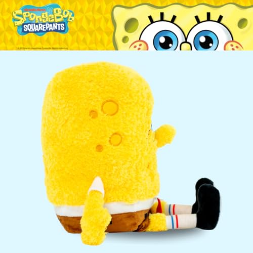 Image of Franco Calm Spongebob Squarepants Bedding Super Soft Plush Calming 3Lb Weighted Cuddle Pillow Buddy, Comfort Pillow, (Officially Licensed Product)