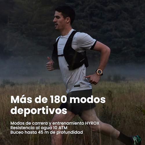 Miniatura 6 de Amazfit T-Rex 3 Pro Reloj Inteligente Outdoor 48 Mm, Pantalla Amoled De Zafiro, Bisel De Titanio, Gps De Banda Dual, Mapas Sin Conexión, Linterna Incorporada, 25 Días De Batería, Para Android Iphone