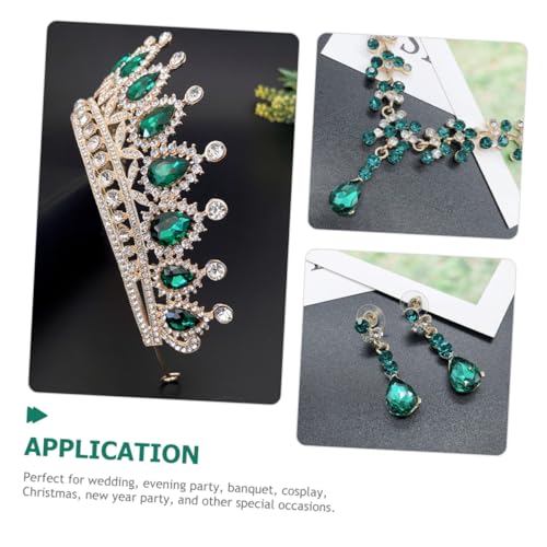 Collar de Cristal para Mujer IMIKEYA en Pendientes y Collar de Novia 7