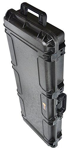 Waterproof Rifle Hard Case Elephant Elite El4305W 43" With Pre-Cubed Foam And Wheels For Hunting Long Rifle Shootgun With Magazines, Accessories Or Handgun, Watertight Hard Plastic Case #TOP6