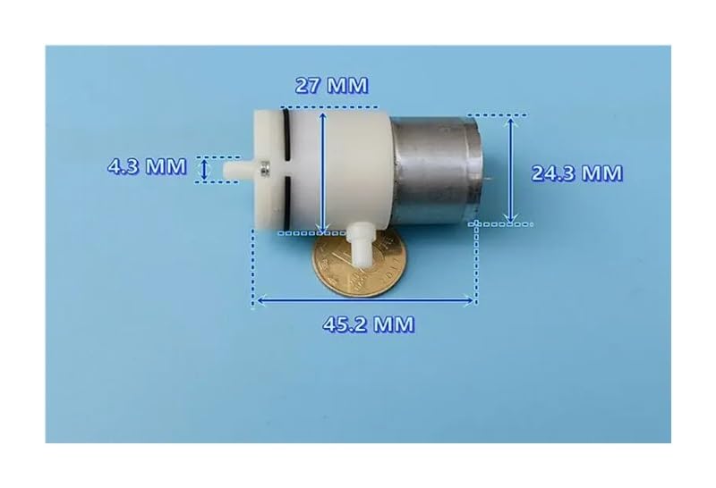 TSIOHKBS DC 3V-3.7V 310 Electronic Starter Pump Vacuum Air Pressure Self-Priming Suction Pump Breast Negative Pressure Pump Strong Suction