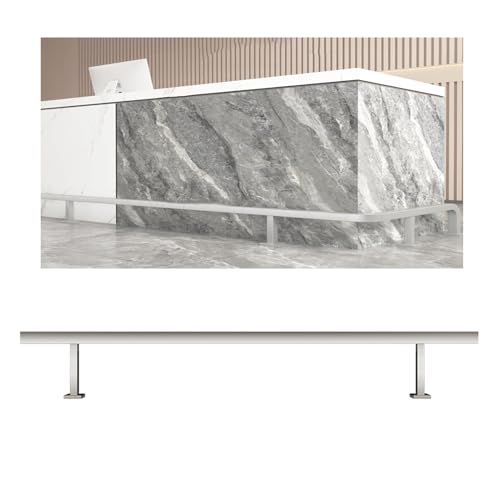 Support durable de qualité commerciale avec fixations murales pour comptoirs et bars