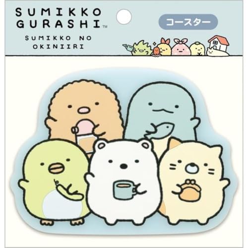 �T���G�b�N�X(San-X) ���݂��R���炵 �R�[�X�^�[ KA34008 �T�C�Y�F��H90×W125×D5mm