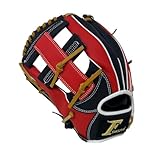 サクライ貿易SAKURAI) Falcon(ファルコン) 野球 一般軟式用 オールラウンド用 グローブ Sサイズ FG-5718RH 左投げ用 ネイビー×レッド