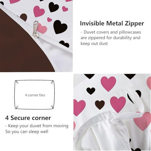 Housse de couette avec fermeture éclair 200x200cm pour changer vos draps sans effort