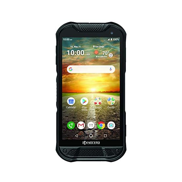 Kyocera DuraForce Pro 2 with Dragontrail PRO Display E6921 Black - Unlocked | Rugged 4G Android Smart Phone