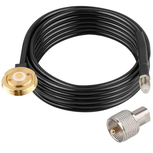 Câble coaxial NMO vers FME femelle résistant aux interférences pour radio mobile de véhicule RG58