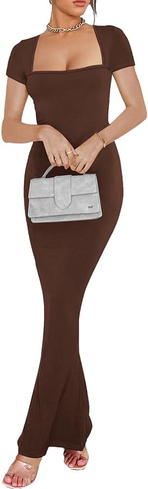 oten Bodycon Maxi Dresses for Women 2025 Summer Jordan Ubuy