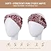 Awumbuk Wide Headbands for Women Knotted No Slip Head Bands Soft Turban Headband Hair Accessories Boho African Solid Color Head Wraps for Women Yoga Workout Pack of 6(Boho)