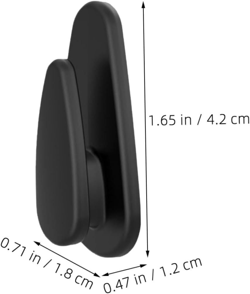 PRETYZOOM 4pcs Car Seat Hook Wall-Mounted Hooks for Documents Planners Accessories image 2