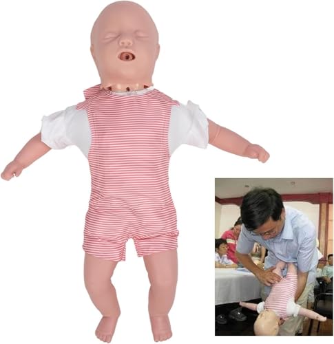 HEQIM Professional Infant Airway Obstruction Training Model, Infant CPR Training Model, Operation and CPR Practice, Infant Infarction Education Model