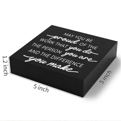 Office-Decor-Wood-Sign-Desk-Decor-Goodbye-Gifts-for-Coworkers-Inspirational-Black-Wooden-Box-Sign-for-Home-Office-Shelf-Cubicle-Counter-Tabletop-Living-Room-Bedroom-Sitter Office Decor Wood Sign Desk Decor Goodbye Gifts for Coworkers Inspirational Black Wooden Box Sign for Home Office Shelf Cubicle Counter Tabletop Living Room Bedroom Sitter