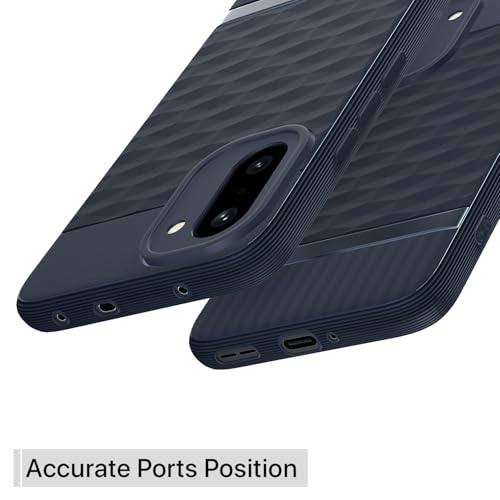 Image of Pikkme Back Cover for OnePlus 15R 5G Camera Protection 3D Hexa Cube Design Silicone Protective Bumper Case (Blue)