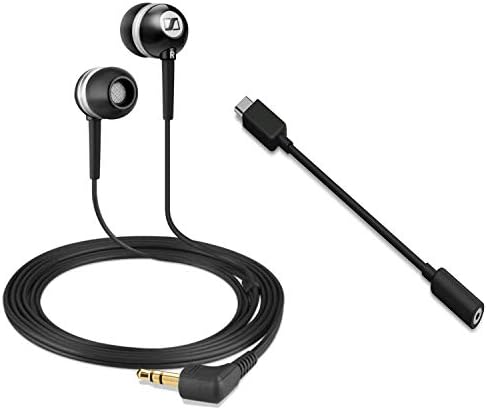 قیمت و خرید گوشواره Sennheiser CX 300 II Precision Enhanced Bass with USB-C  3.5mm Audio Adapter، Black برند Sennheiser Consumer Audio | مالتینا