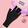 Pimoys-UV-Shield-GloveGel-Nail-Manicure-Gloves-for-UV-Light-Lamp-Dryer-Stretchy-Half-Finger-Fingerless-Sun-Gloves-for-Driving-Riding-Fishing-Outdoor-Activities Pimoys UV Gloves for Gel Manicures UPF50+ Fingerless UV Light Gloves for Gel Nails,UV Nails Gloves Manicure Gloves UV Protection Gloves