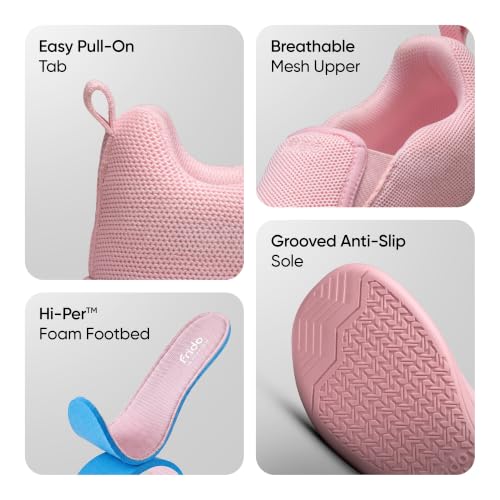 Image of Frido Cloud Comfort Walking Shoes for Women | Zero-Drop Barefoot Design with Wide Toe Box | Lightweight Breathable Comfort Shoes | Natural Foot Movement | Available in Slip-On & Lace-Up Styles