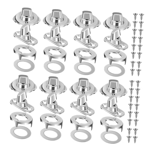 Attache-toile marine tournante inox bouton-pression pour fixation bâche camping et voile