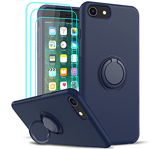 IPhone 7/8/SE Hülle Mit Ringhalter – Slim, Kratzfest & Als Ständer Nutzbar