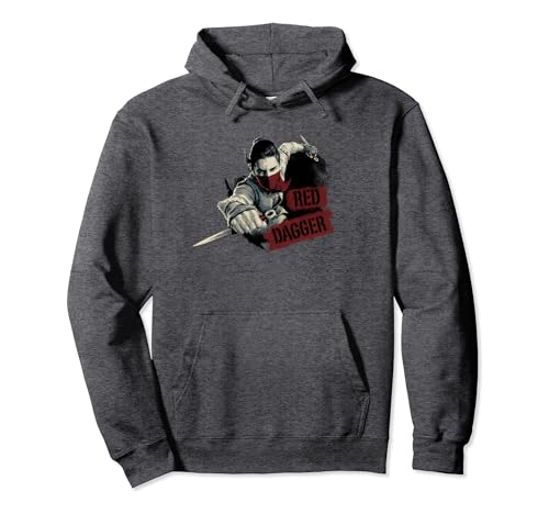 Sweat Ms. Marvel Red Dagger Action Badge confortable pour éviter le froid lors des sorties