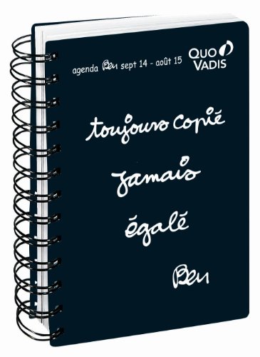 Télécharger Quo Vadis Ben Agenda scolaire Journalier Toujours copie jamais égale livre En ligne