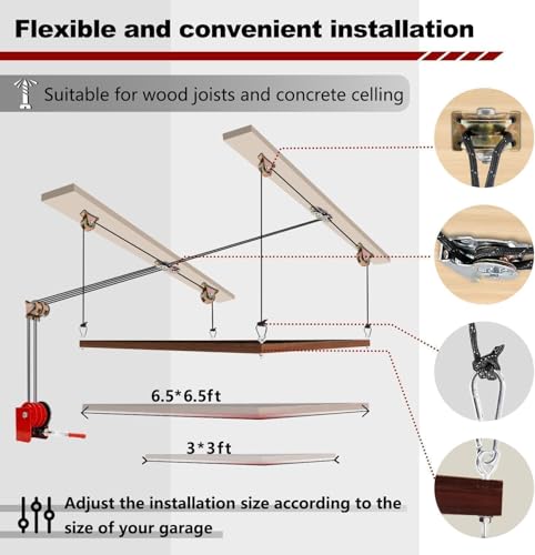 Overhead-Garage-Storage-Lift-Ceiling-Mounted-Garage-Storage-Lift-300-lbs-Weight-Supports-8-16-ft-Ceilings-Easy-to-Install