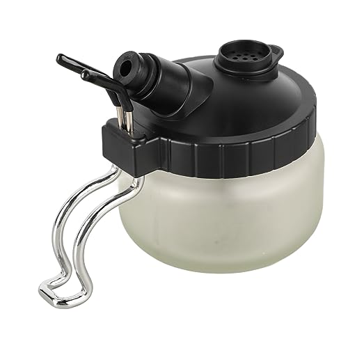 Miniatura 3 de Lvifloae - Recipiente Universal De Vidrio Para Limpieza De Aerógrafo Con Soporte Para Bolígrafo Espray De Uñas