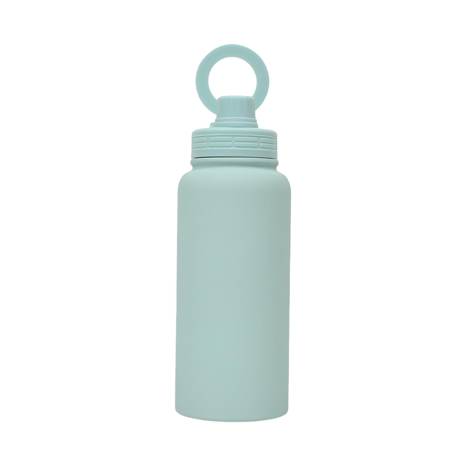 Jazuaiao Portable 1000ml Vacuums Insulated Outdoor Water Bottle Phone Stand Lid Temperature Retention Drinkware Portable Outdoor Drinkware with Phone Stand