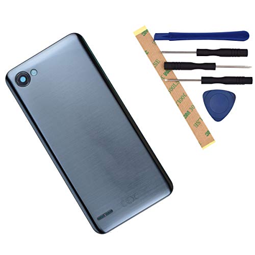 M700A Battery Back Cover with Adhesive Compatible with LG Q6 M700A M700DSK M700AN Q6+ (Blue)