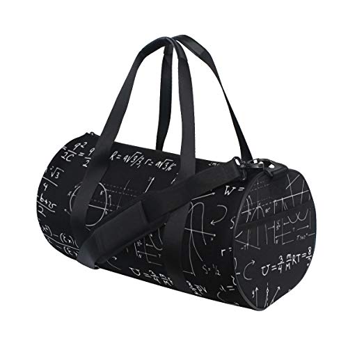 HARXISE Ecuación Matemáticas Fórmulas Figura Gráficos Ciencia Vintage Pizarra Álgebra Cálculo Tiza，Bolsa...
