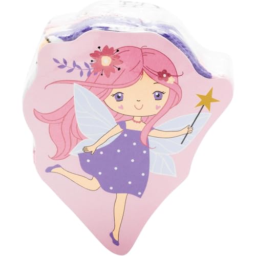Sheepworld Zauberhandtuch Fee | magisches Mini-Handtuch, 30 cm x 30 cm, in Form gepresst, 100% Baumwolle | Geschenk für Kinder, Kindergeburtstag, Geschenk Mädchen, Schulanfang, Schultüte | 74295