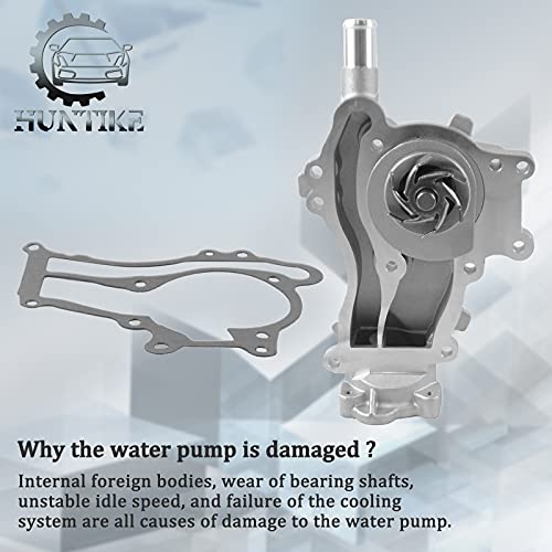 Huntike AW6662 Water Pump With Gasket for GM 1.4L Turbo Engines - Image 5
