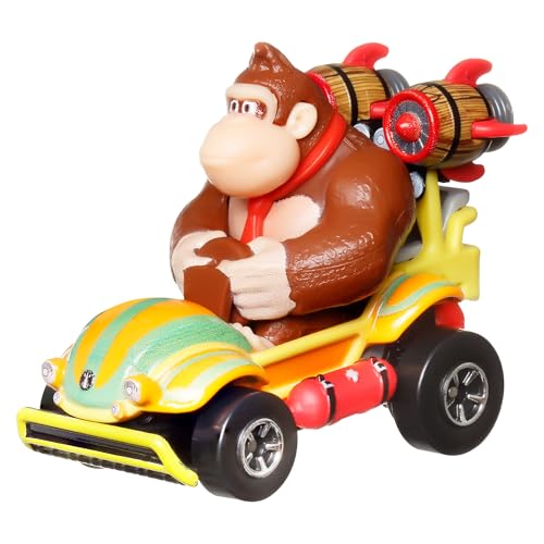 Hot Wheels Mario Kart, Sortimento de Carrinhos, Mattel - NÃO É POSSÍVEL ESCOLHER O PERSONAGEM