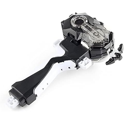 OBEST Bley Peonza Lanzador y Grip Set, B-184 Custom Burst Launcher de LR Doble Dirección Cover